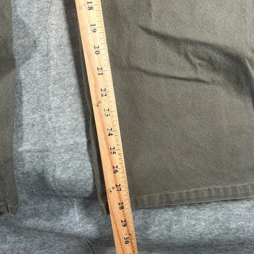 Dickies Carpenter Pants Mens 38X30 Olive Brown Paint Stains Distressed Utility